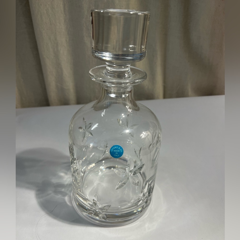 Tiffany Cut Crystal Decanter